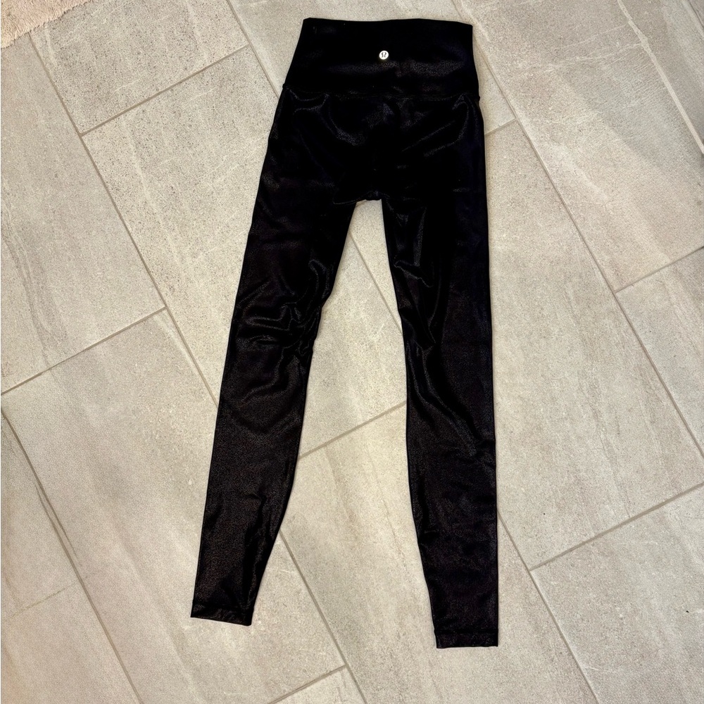 Lululemon Shimmering Black Leggings